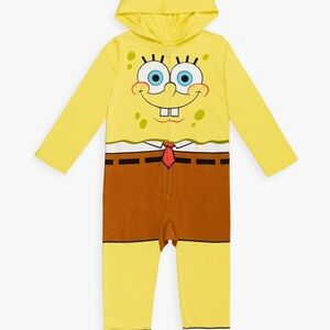 Nickelodeon SpongeBob onesie union suit pajamas